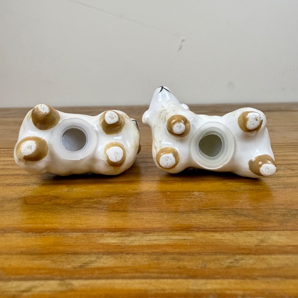 Vintage Lamb Salt & Pepper Shakers | Ceramic Sheep Figurines | Cottagecore - Picture 4 of 8